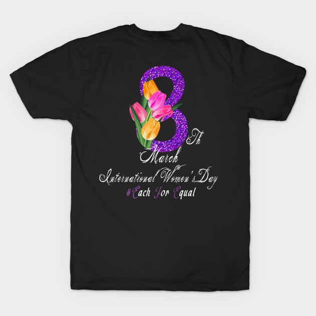 Women Gifts International Women's Day 2020 Each For Equal by BuzzTeeStore